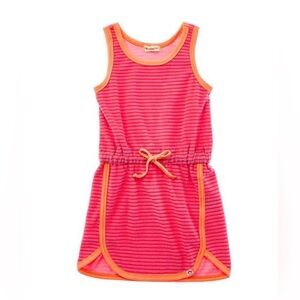 Appaman Pink Orange Stripe Mia Dress size 4T